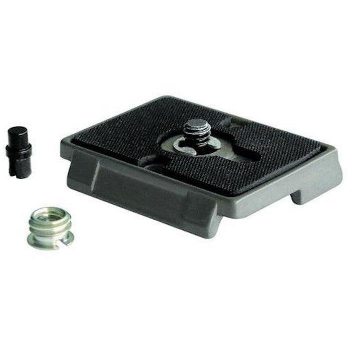 Manfrotto 200PL Quick Release Camera Plate - Compatible with Tripods & Monopods - Perfect for DSLR & Mirrorless Cameras - Ideal for Photography & Videography