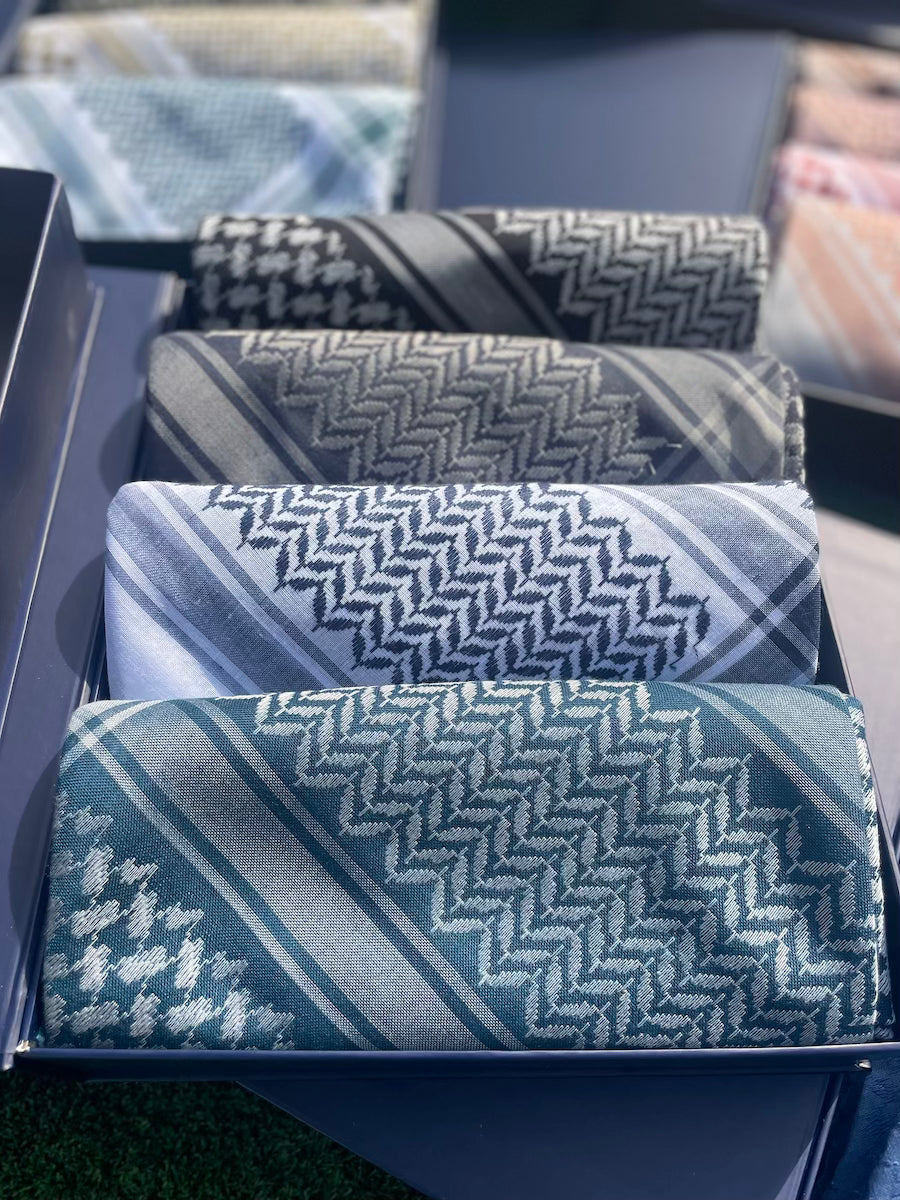 Twilight Sands Collection: Exclusive Keffiyeh Box Set - Limited Edition Scarf for Men & Women - Perfect for Travel, Outdoor Adventures & Fashion Accessories