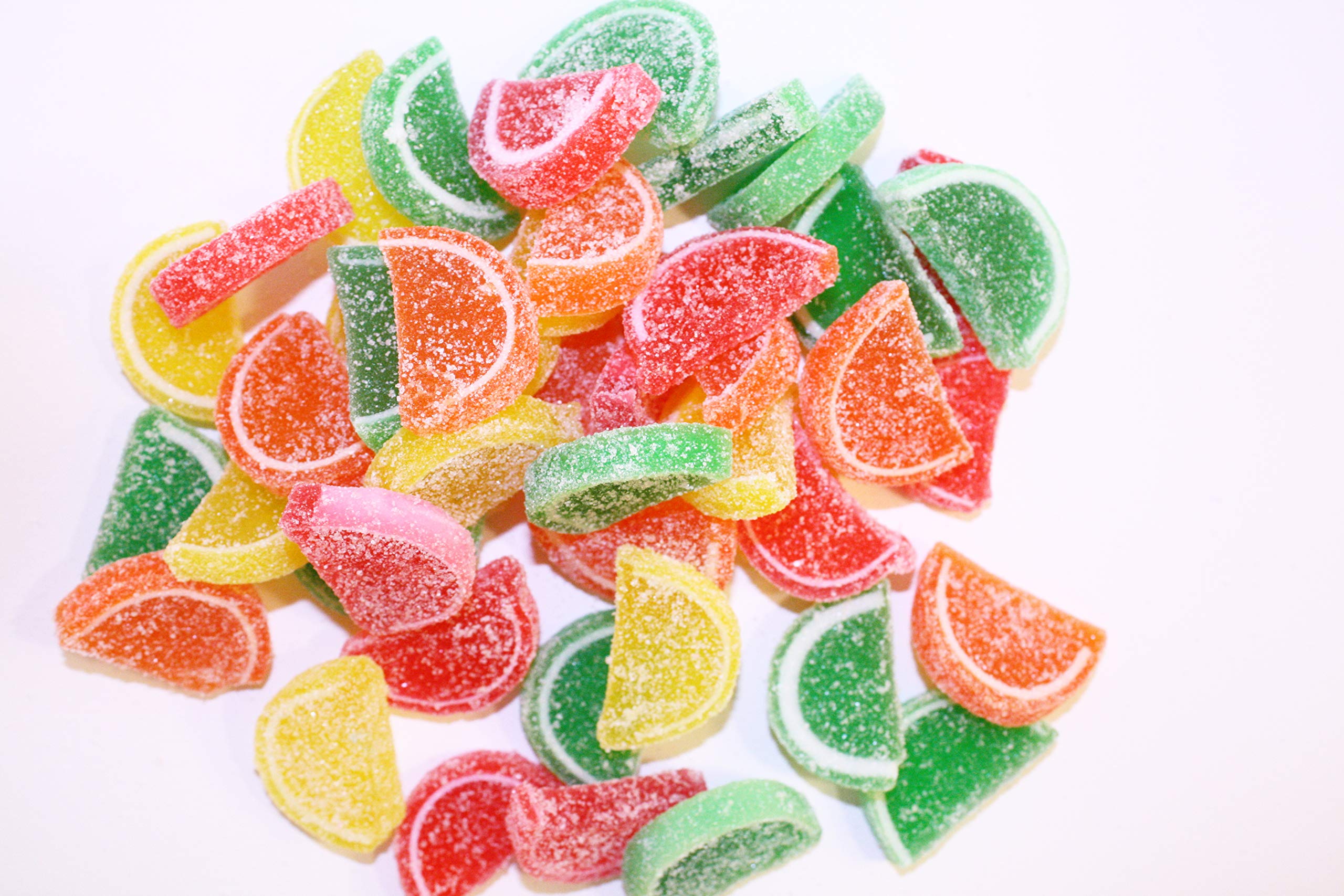 Boston Fruit Slices - 8oz Tray | America's Original Vegan & Gluten Free Candy | Allergen Free, Non-GMO | Perfect for Baking, Party Favors & Healthy Snacking