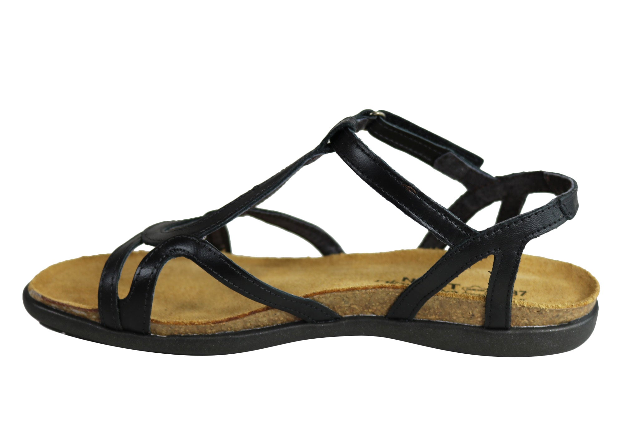 Naot Dorith Women's Comfortable Cushioned Supportive Flat Leather Sandals - Perfect for Walking, Travel & Summer Outfits