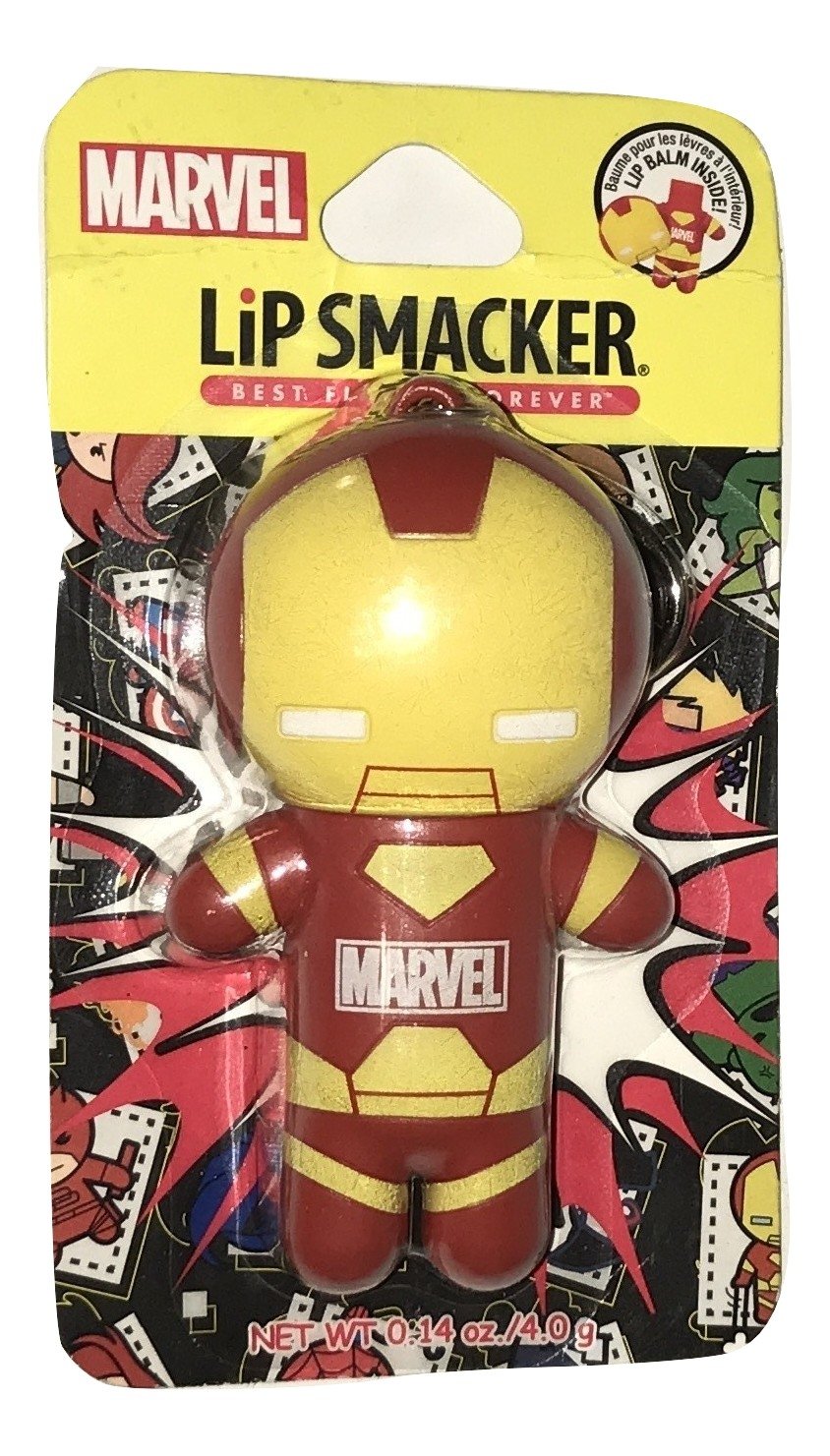 Marvel Iron Man Lip Balm - Best Flavor Forever | Hydrating & Moisturizing | Perfect for Superhero Fans & Daily Lip Care