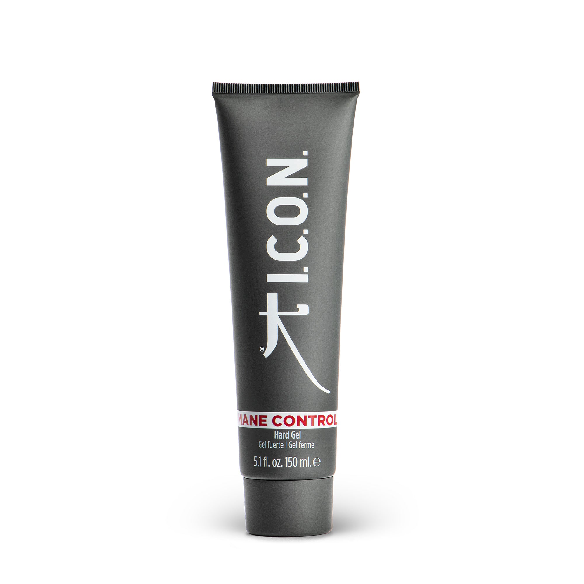 I.C.O.N. Mane Control Hard Gel - Strong Hold Styling Gel for All Hair Types - Perfect for Sleek Ponytails, Updos & Professional Salon Looks