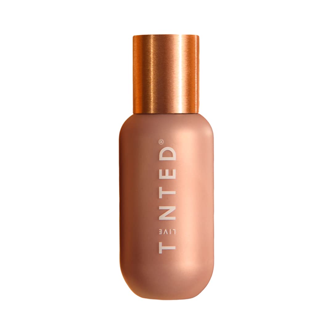 Live Tinted Hueglow Liquid Highlighter Drops - Lightweight Serum-Infused Highlighter for Natural Glow, Non-Greasy & Hydrating Formula, Buildable Coverage, Dawn Shade, 1.7 fl oz / 50mL - Perfect for Everyday Wear, Special Occasions & On-The-Go Touch-Ups