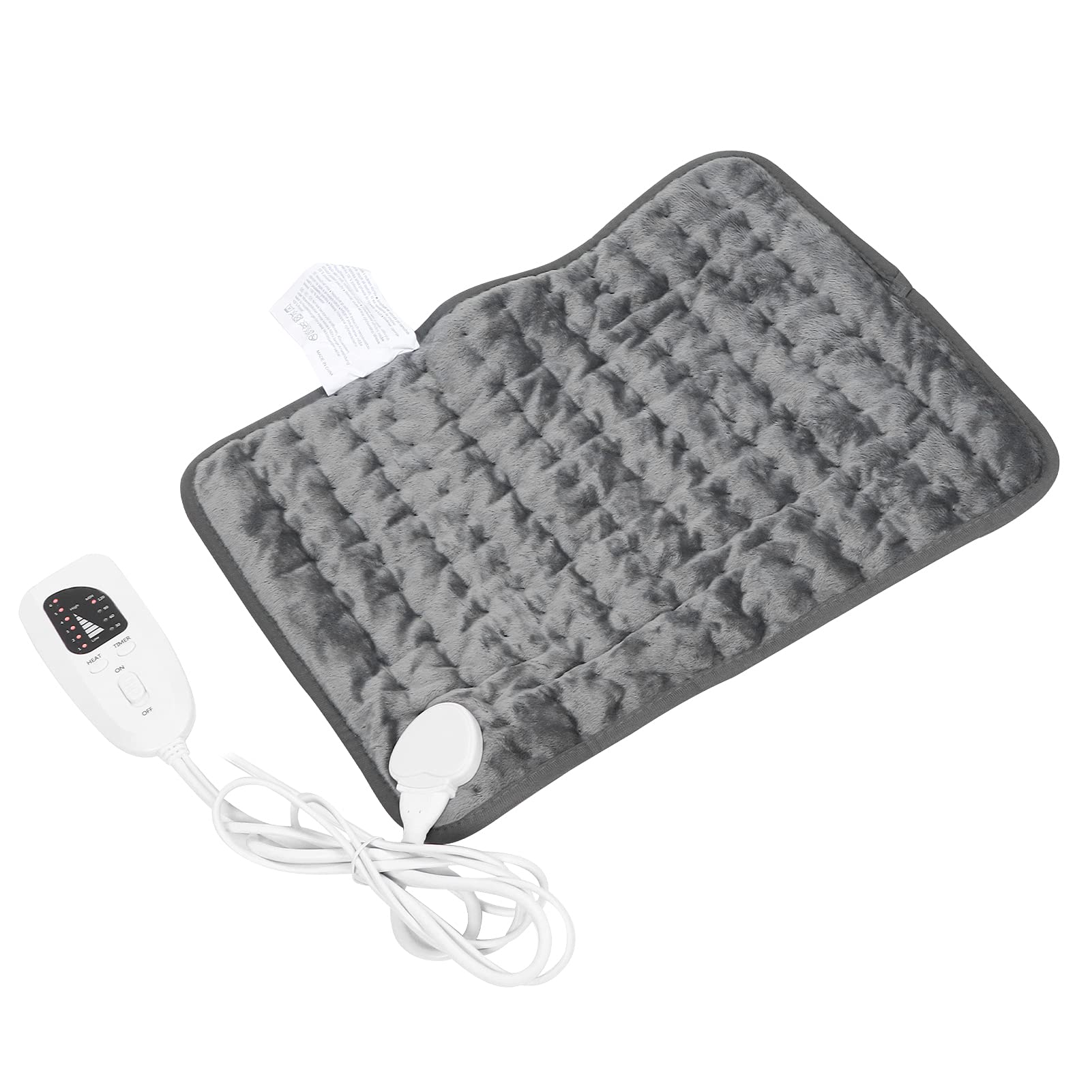 Electric Heating Pad with 6 Temperature Settings & Auto Shut-Off - Machine Washable Heating Pad for Back Pain, Neck & Shoulder Relief - Perfect for Period Cramps, Arthritis & Muscle Relaxation at Home/Office