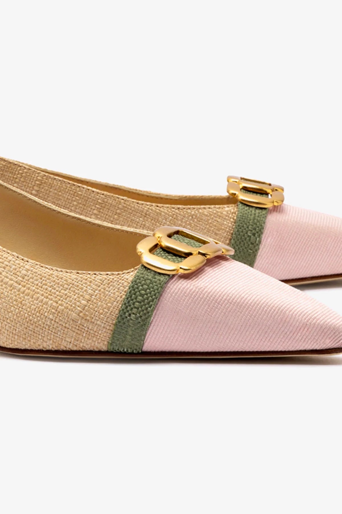 Franca Pump Women's Shoes - Beige Raffia Espadrille Sandals for Summer, Beach, and Casual Outfits