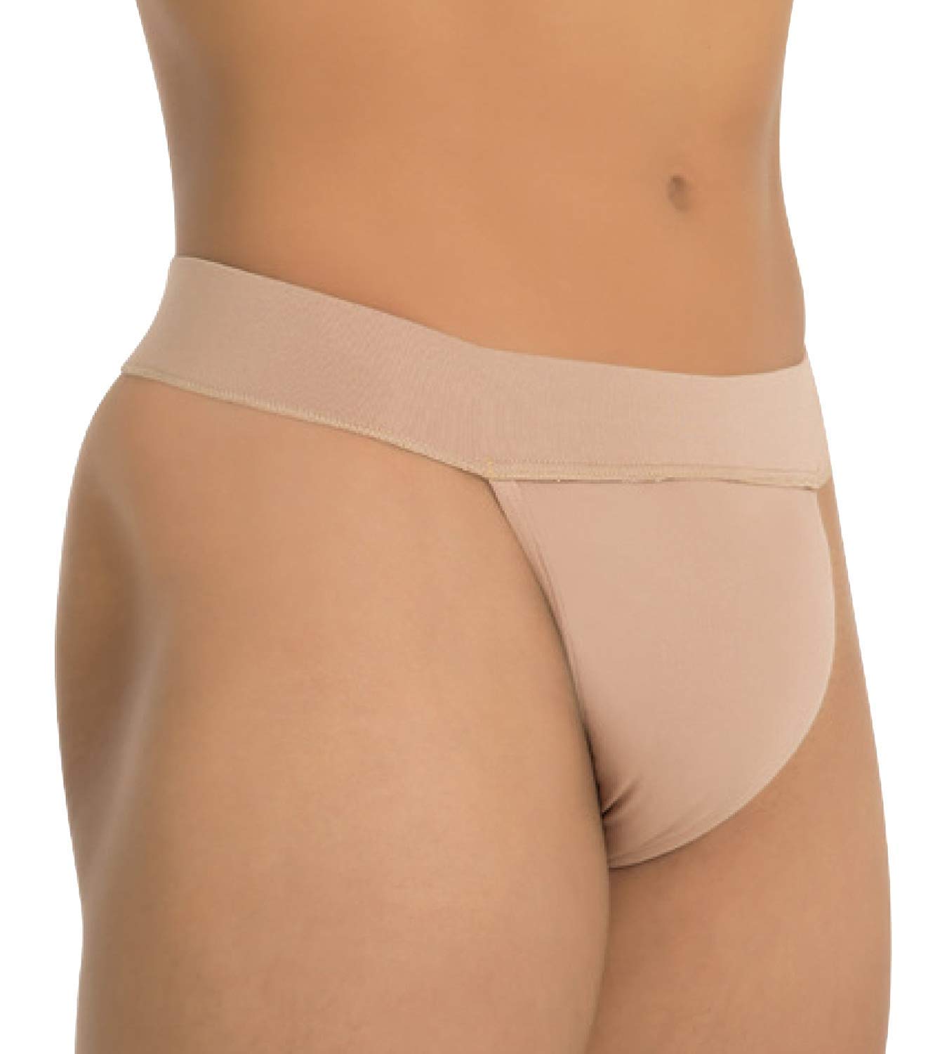 Body Wrappers Men's Thong Support Dance Belt M003 - Breathable Comfort for Ballet, Yoga & Performance | Professional Dancewear for Male Dancers