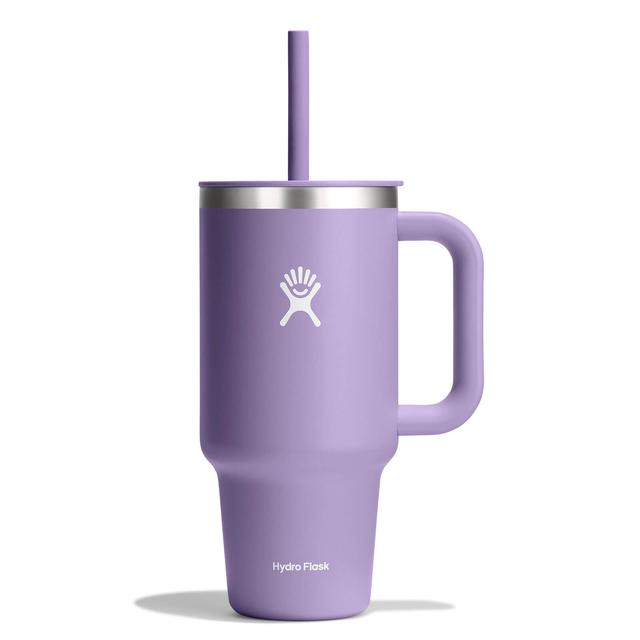 32oz Insulated Stainless Steel Travel Tumbler with Lid - Leakproof & Sweatproof - Keeps Drinks Hot/Cold for Hours - Perfect for Coffee, Tea, Water - Ideal for Commuting, Camping, Office & Outdoor Activities