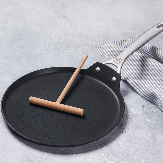 Premium Non-Stick Crepe Pan - Heavy Duty Scratch Resistant PFOA-Free Pancake Maker for French Crepes, Tortillas & Breakfast - Perfect for Home Cooking & Restaurant Use