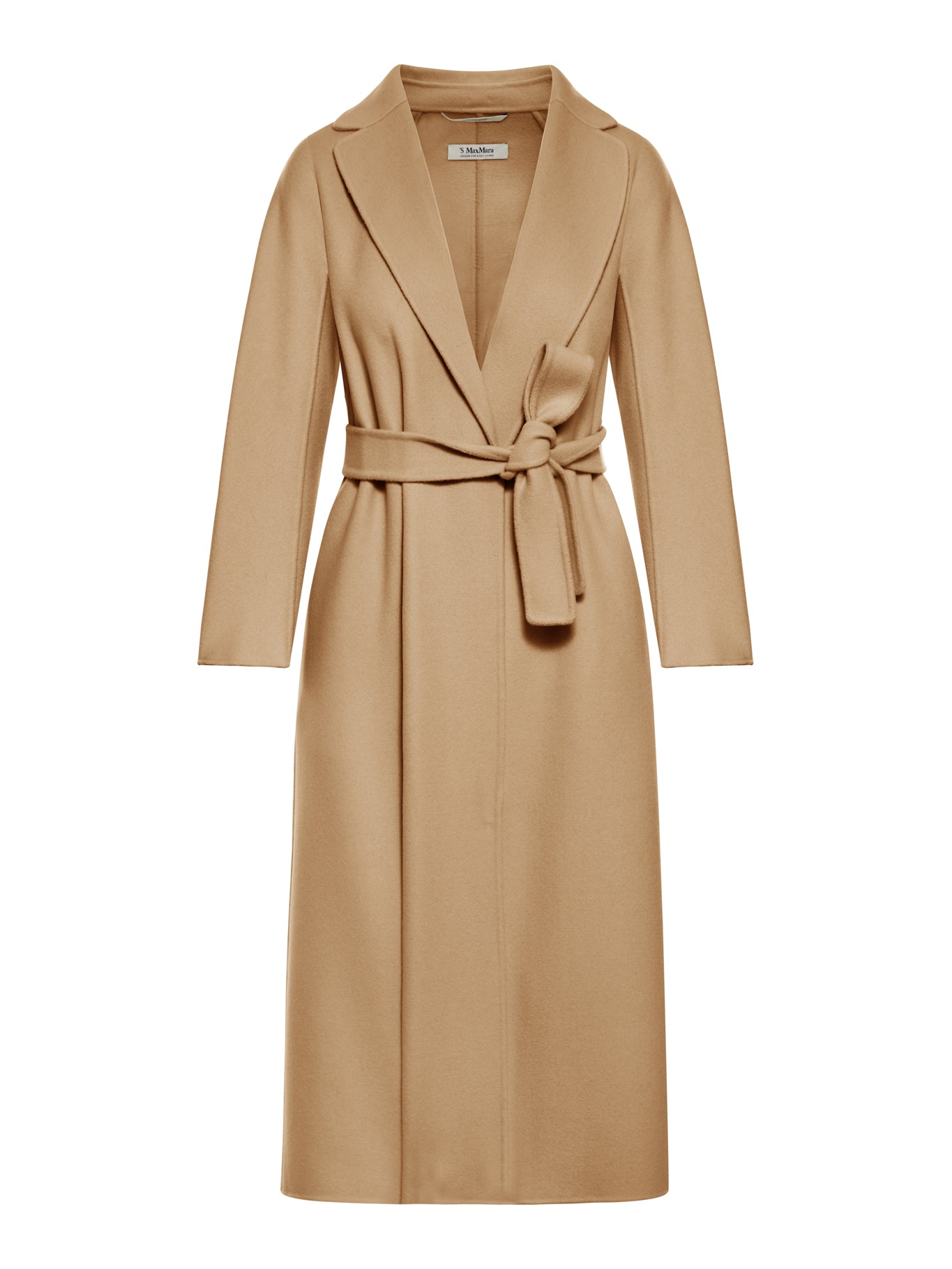 S Max Mara Esturia Coat in Nude Neutrals - 2529016081600 045 Camel | Women's Luxury Trench Coat for Fall & Winter Fashion