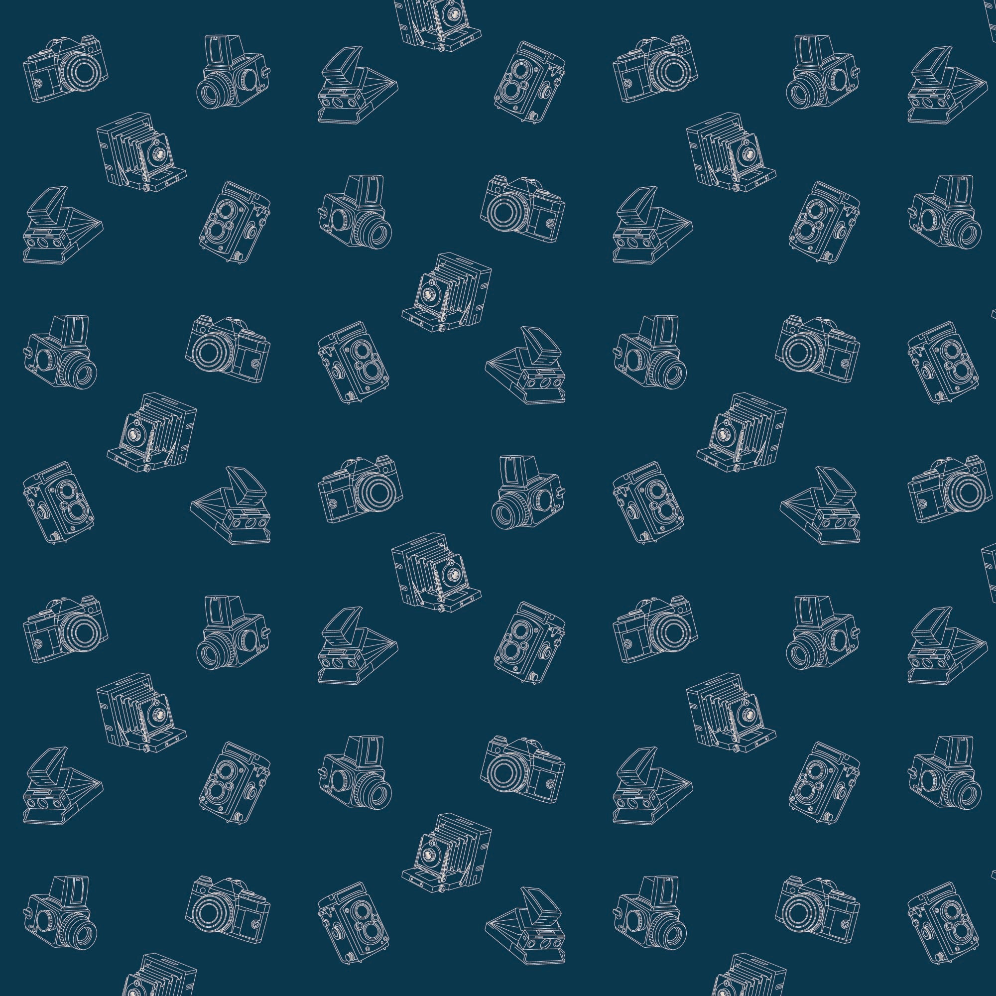 10ft Roll Night Sky Cameras Gift Wrap - Perfect for Birthday, Wedding & Holiday Presents