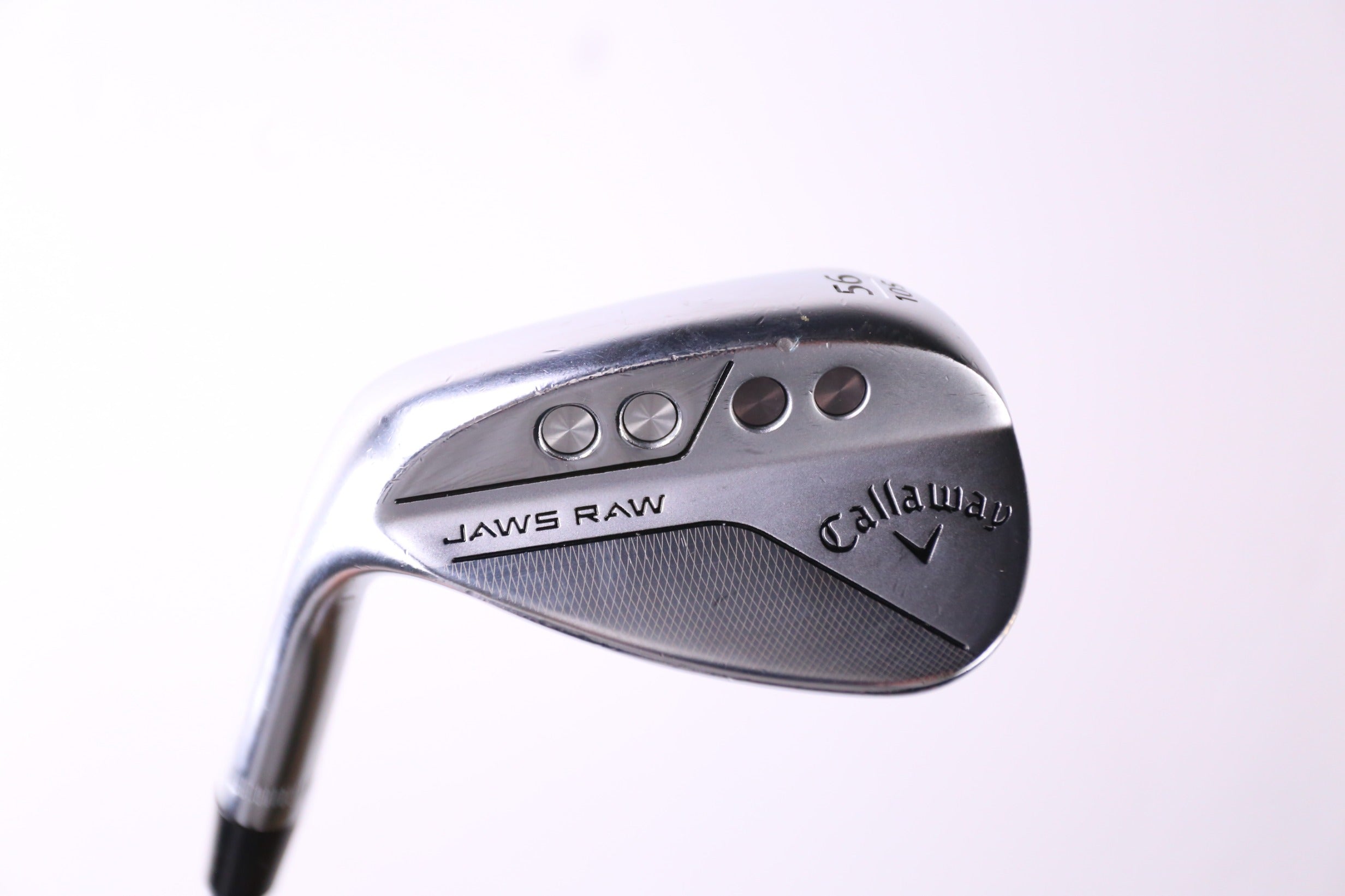 Used Callaway JAWS Raw Chrome Sand Wedge 56° Right Handed Golf Club - Premium Wedge for Short Game & Bunker Shots | Perfect for Approach Shots, Chipping & Sand Play