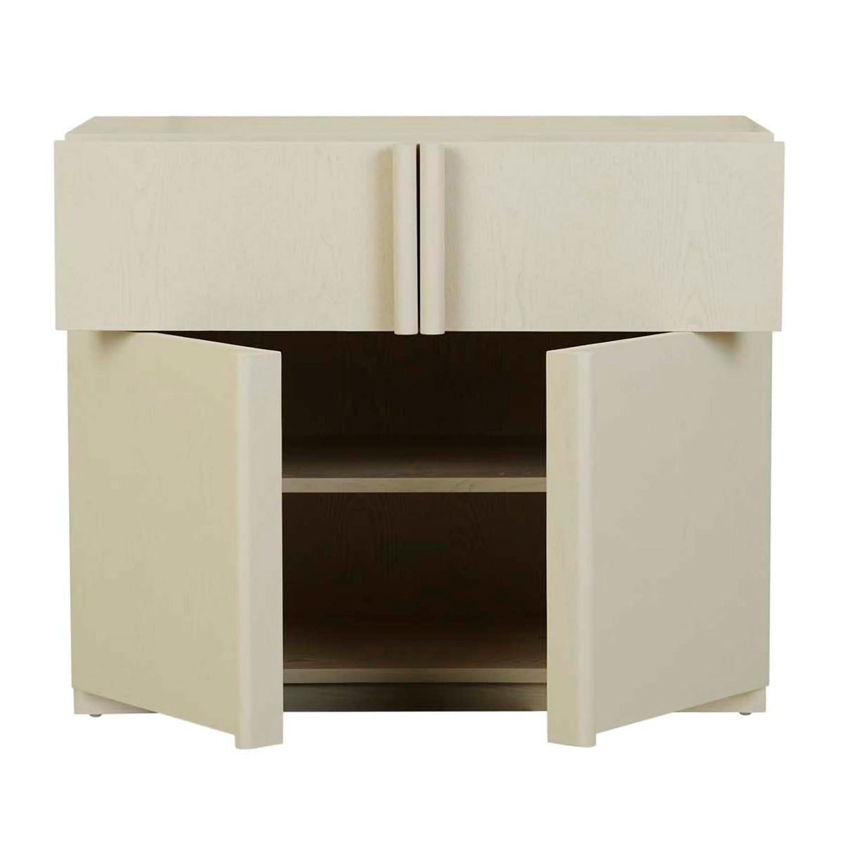 Globe West Kin Buffet Table - Modern Wooden Sideboard for Dining Room, Kitchen Storage & Living Room Decor - Perfect for Entertaining & Organizing Dishes
