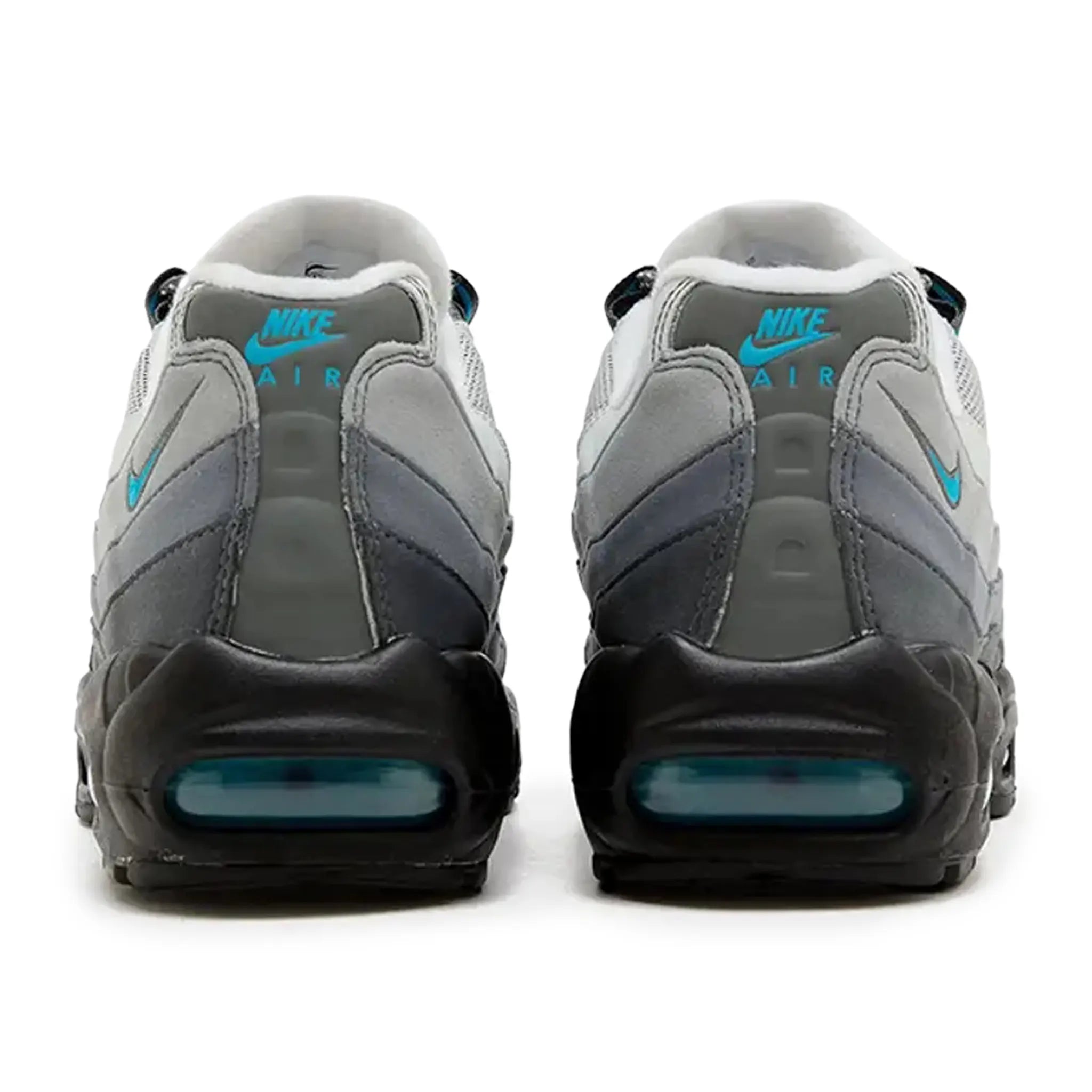 Nike Air Max 95 Baltic Blue Running Shoes for Men - Lightweight Cushioned Sneakers with Air-Sole Unit - Perfect for Jogging, Gym Workouts & Casual Wear