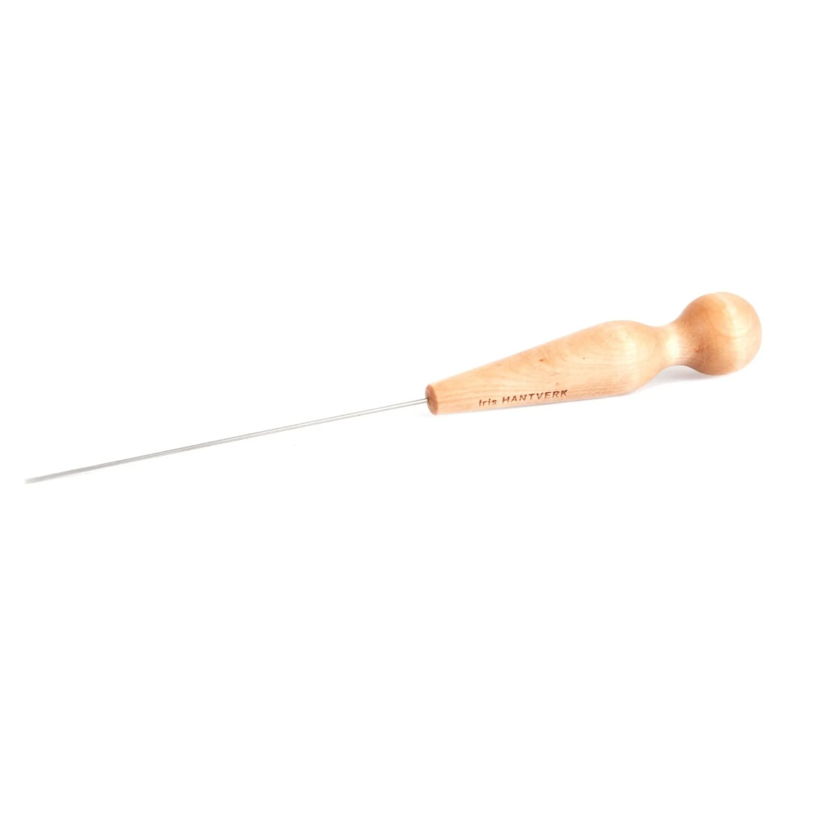 Birch Wood Cake Tester - Stainless Steel Probe for Baking, Cooking & Cake Decorating - Perfect for Home Bakers & Professional Chefs