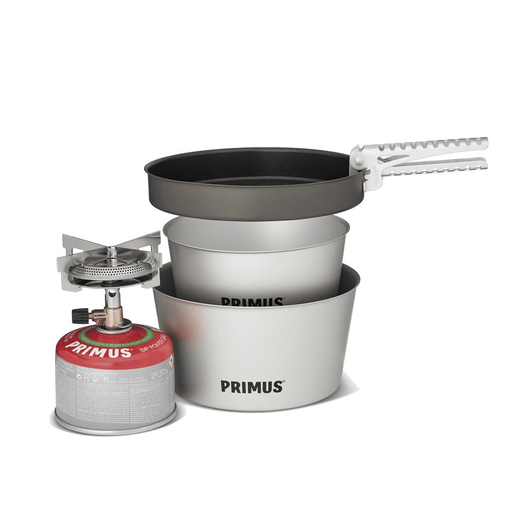 Primus Mimer Stove Kit II - Lightweight Camping Stove for Backpacking, Hiking & Outdoor Cooking | Portable Gas Burner with Wind Protection
