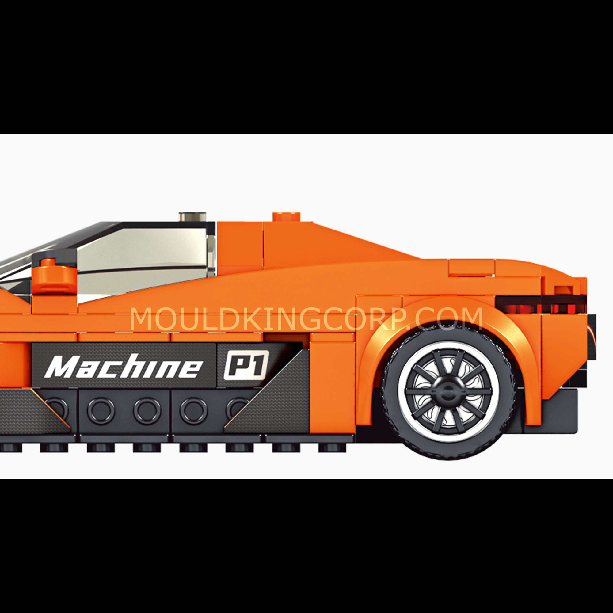 Mould King 27004 The Mini P1 Sports Car Building Set - 306 PCS STEM Toy for Kids & Adults | Creative DIY Model Car Kit for Home Decoration, Gift Ideas & Collector's Display