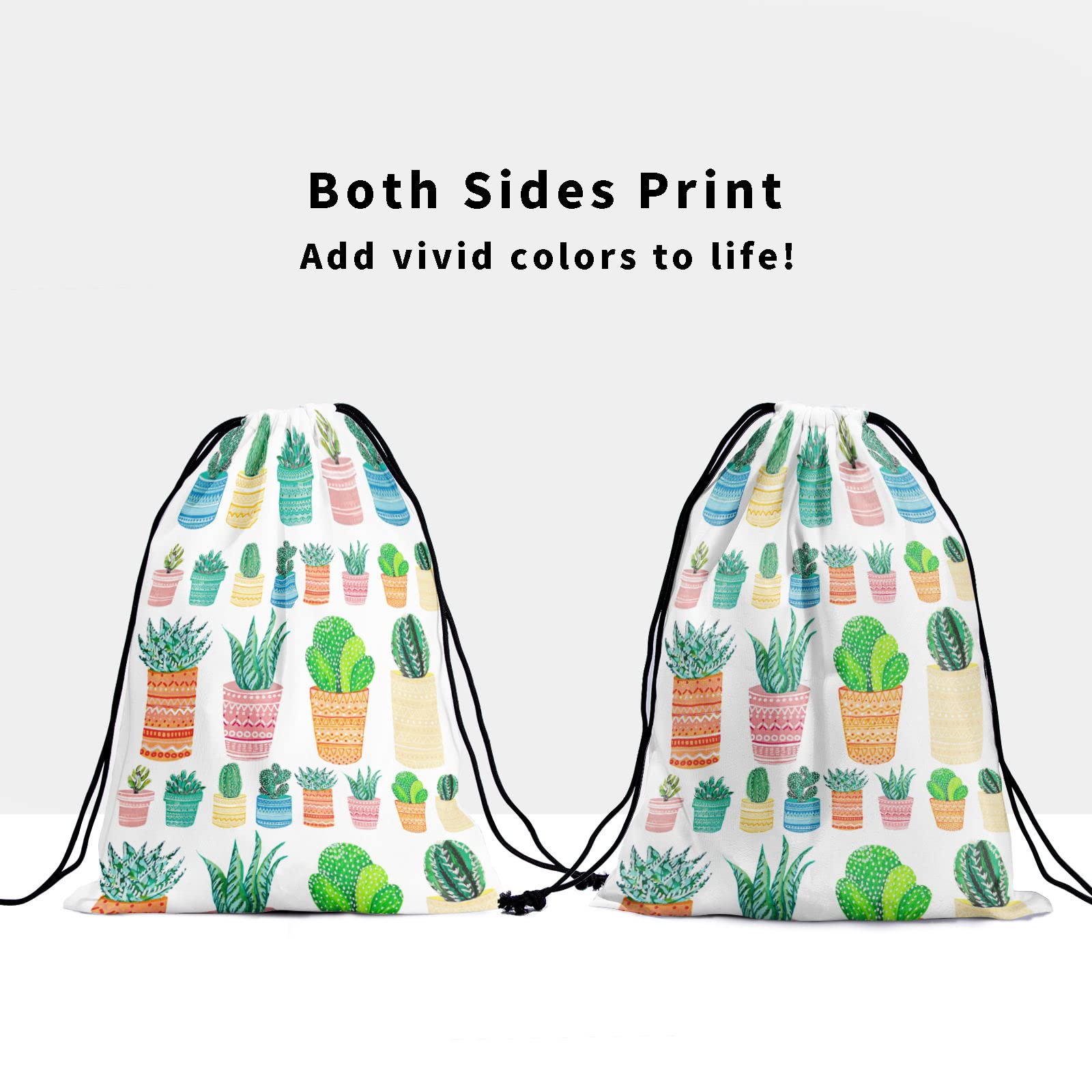 Nerxy Leaf Grip Bags for Gymnastics - Tropical Leaves Grip Bag with Drawstring, Botanical Storage Pouch for Gymnastics Equipment, Yoga Mats & Sports Gear - Perfect for Gym, Dance Practice & Travel Organization