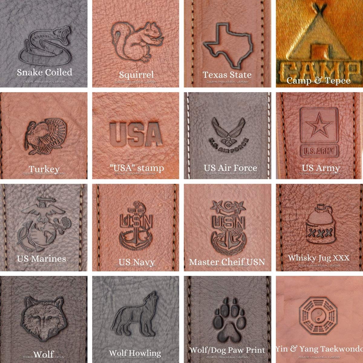 Customizable Padded Leather Rifle Sling - Cobra Style Hand-Tooled Austin Brown for Hunting, Shooting & Outdoor Adventures
