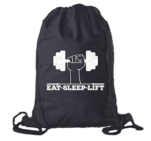 Eat Sleep Lift-black