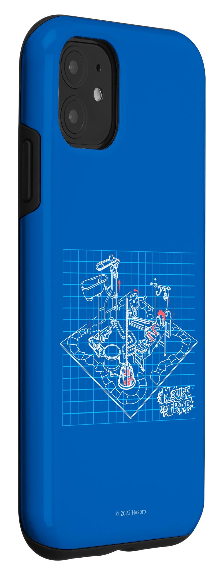 iPhone 11 Mouse Trap Blueprint Case - Stylish Protective Cover for iPhone 11 - Perfect for Tech Enthusiasts & Gamers