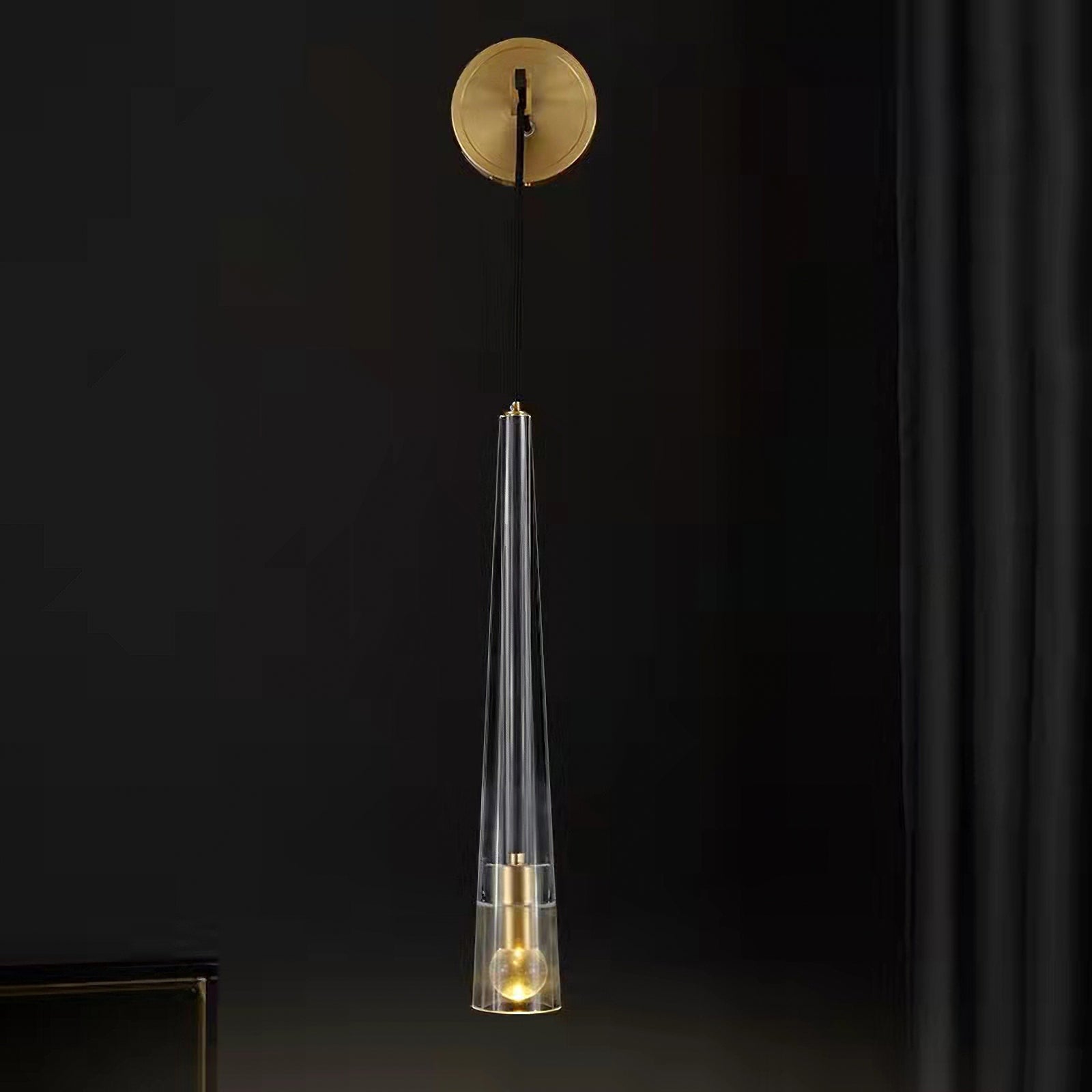 Apollinaire Wall Sconce - Modern LED Light Fixture for Living Room, Bedroom & Hallway Decor | Dimmable Indoor Lighting for Home & Office