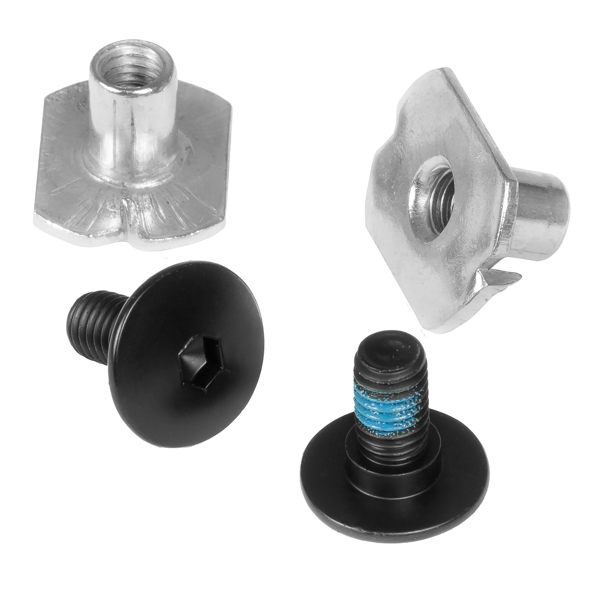 Black Cuff Screw with Anti-Rivet Fitting - Heavy Duty Fastener for Leather Belts, Straps & DIY Projects | Secure Hardware for Crafts, Fashion Accessories & Repair Work