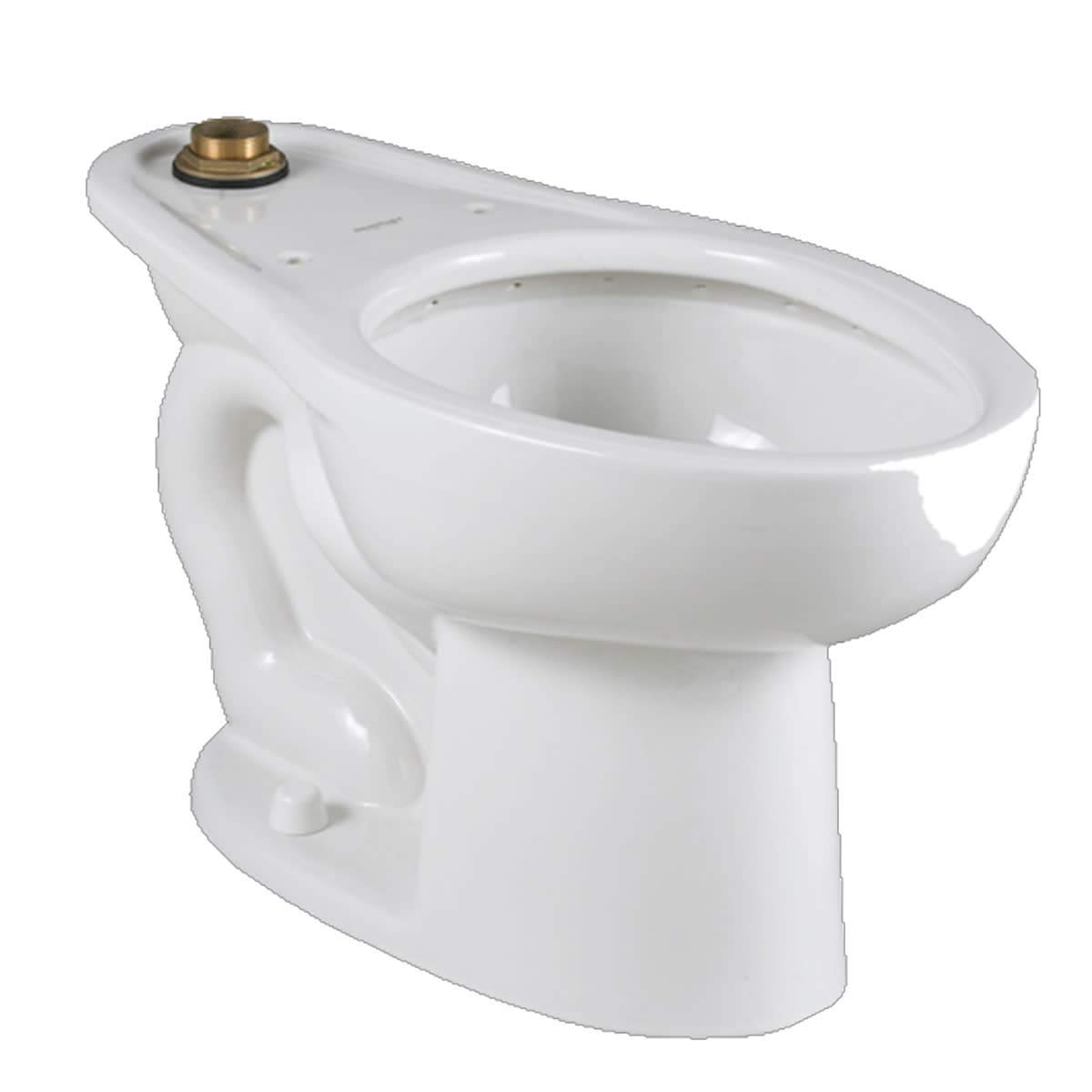 American Standard 2599.001.020 White Toilet Bowl - High Efficiency One-Piece Elongated Toilet for Modern Bathrooms, Water Saving & Easy Cleaning Design, Perfect for Home & Commercial Use