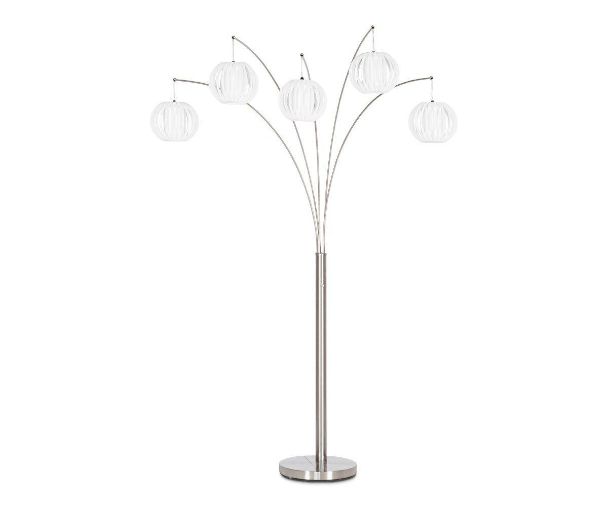 Deion 5 Lite Arch Lamp - Modern LED Floor Lamp with Adjustable Height, Dimmable Lighting for Living Room, Bedroom & Office Decor | Perfect for Reading, Working & Creating Ambiance