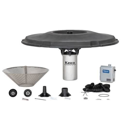 Kasco J Series Floating Fountains - Premium Water Aeration System for Ponds & Lakes | Perfect for Decorative Water Features, Aeration & Mosquito Control in Backyards, Parks & Commercial Properties