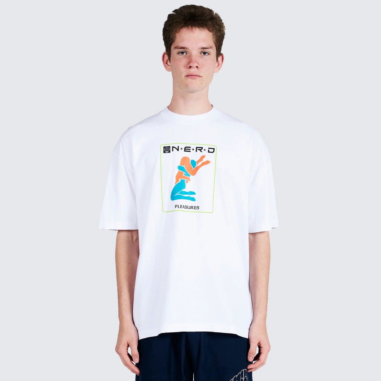 PLEASURES Provider T-Shirt for Men - Comfortable Cotton Streetwear Tee for Casual Outfits & Everyday Wear