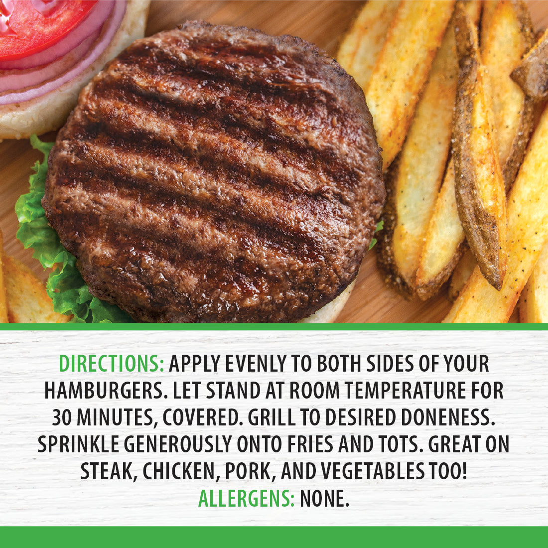 Best Burger & Fry Seasoning Blend - Premium All-Purpose Spice Mix for Grilling, Roasting & Frying - Perfect for Burgers, Fries, Steaks & BBQ