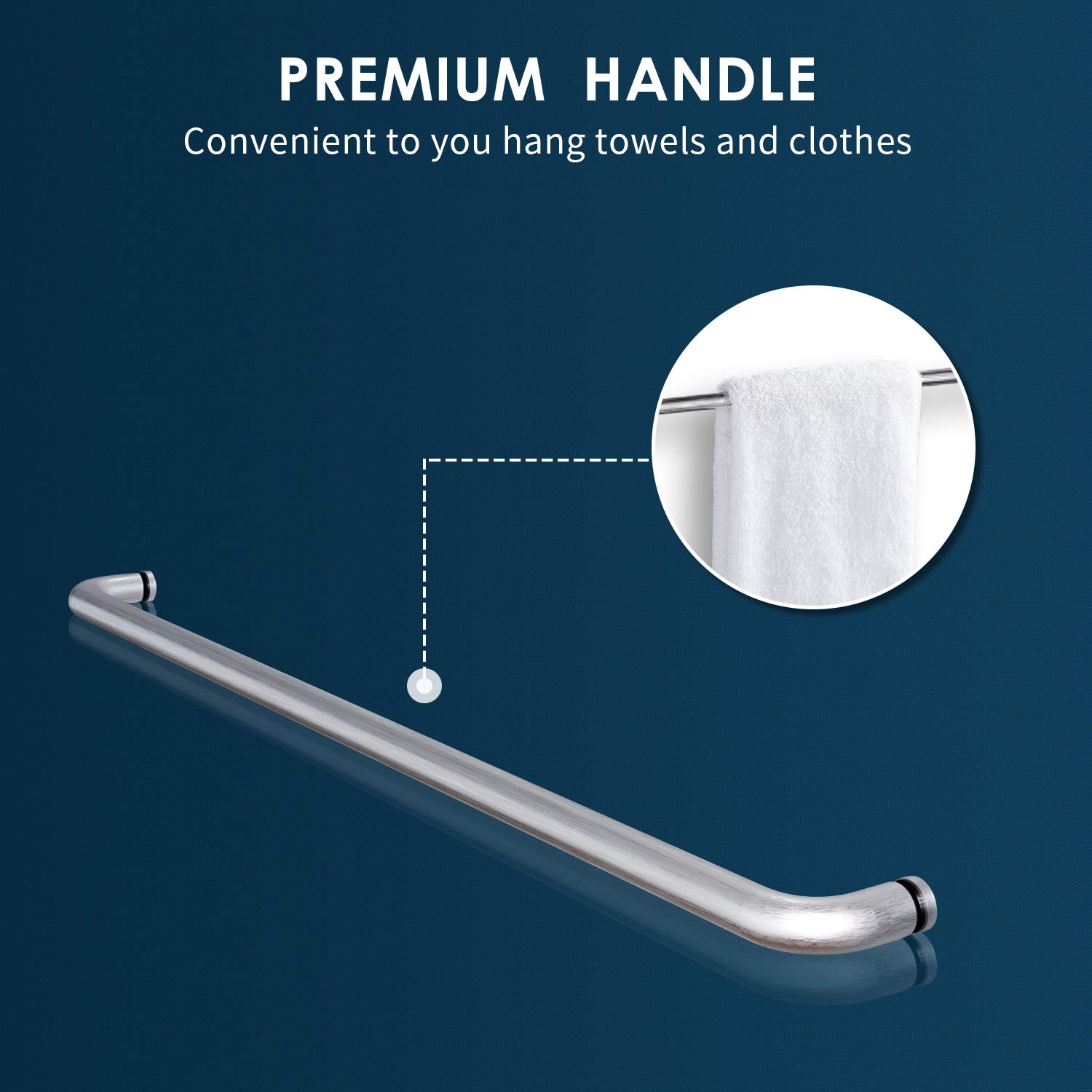 60W x 57.4H Inch Clear Glass Sliding Shower Door for Bathtub - 1/4 Inch Thick Double Sliding Shower Enclosure with Brushed Nickel Finish - Perfect for Modern Bathroom Renovation & Spa-Style Shower Experience