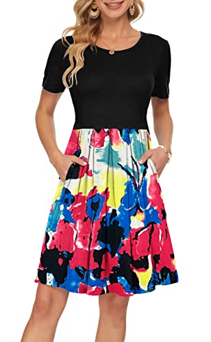 02-black Colorful Tie Dye