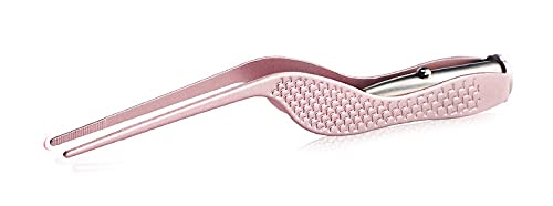 WOIWO 1PC Kids Ear Wax Removal Tool Set - Luminous Ear Pick Tweezers & Spoon for Safe Ear Cleaning (Rose Gold) | Gentle Ear Care for Children & Toddlers at Home