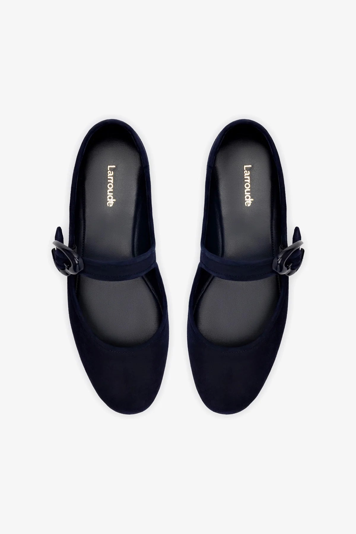 Verona Navy Suede Ballet Flats for Women - Comfortable & Stylish Shoes for Work, Casual Wear & Dancing