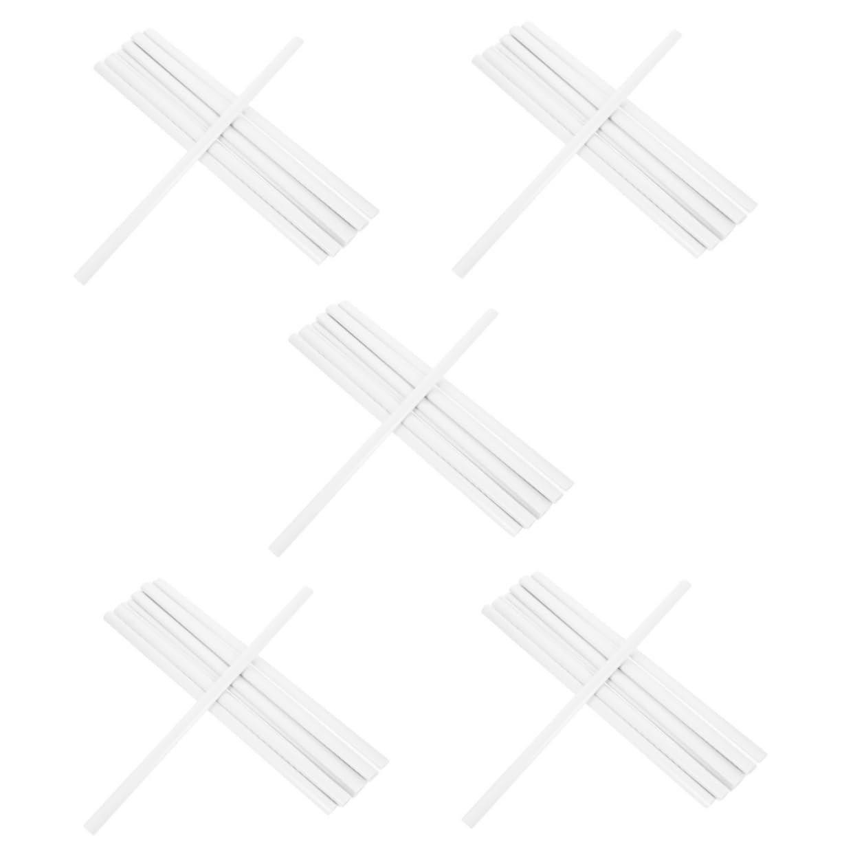 5 Sets High-Strength Plastic Slide Binder Bars - 10pcs per Pack for Report Binding, Book Making & Office Organization - Perfect for Presentations, School Projects & Document Filing