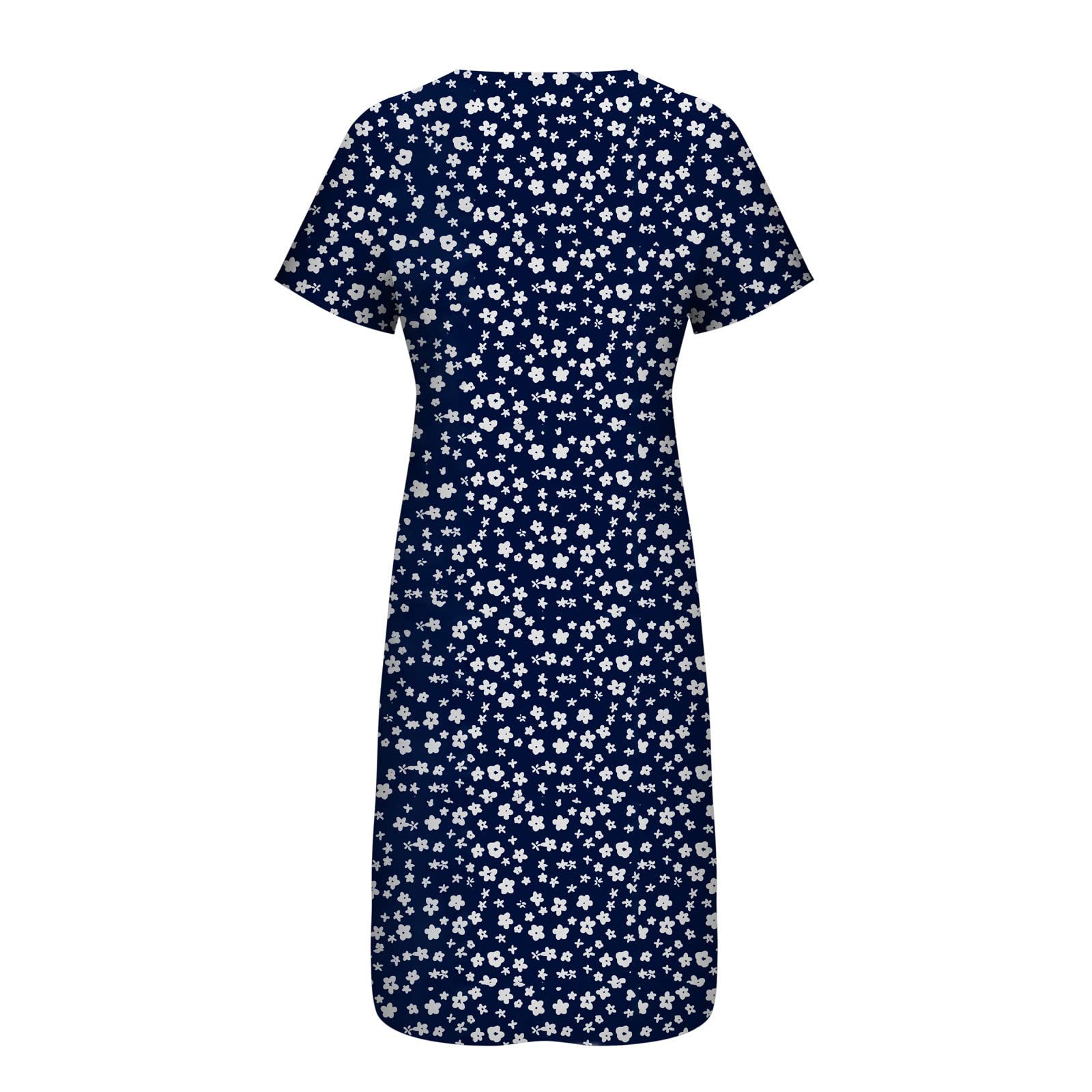 2025 Trendy Women's Plus Size Summer Dresses - Casual Floral Boho Shirt Dress with Pockets | Perfect for Spring & Summer Outings, Beach Vacations & Casual Wear