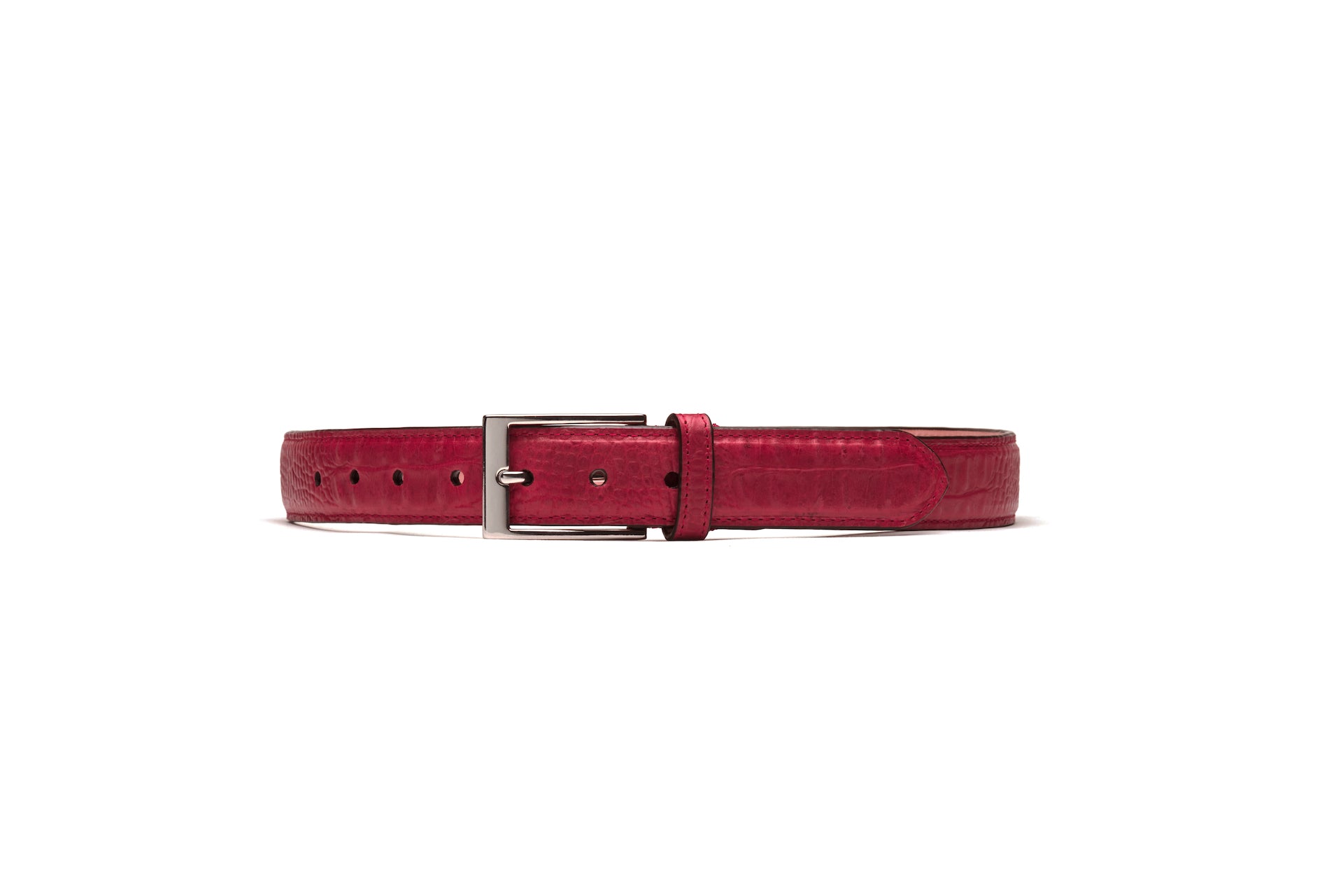 Flat Belt for Women - Small Cherry Print Waist Belt - Perfect for Dresses, Skirts & Casual Outfits