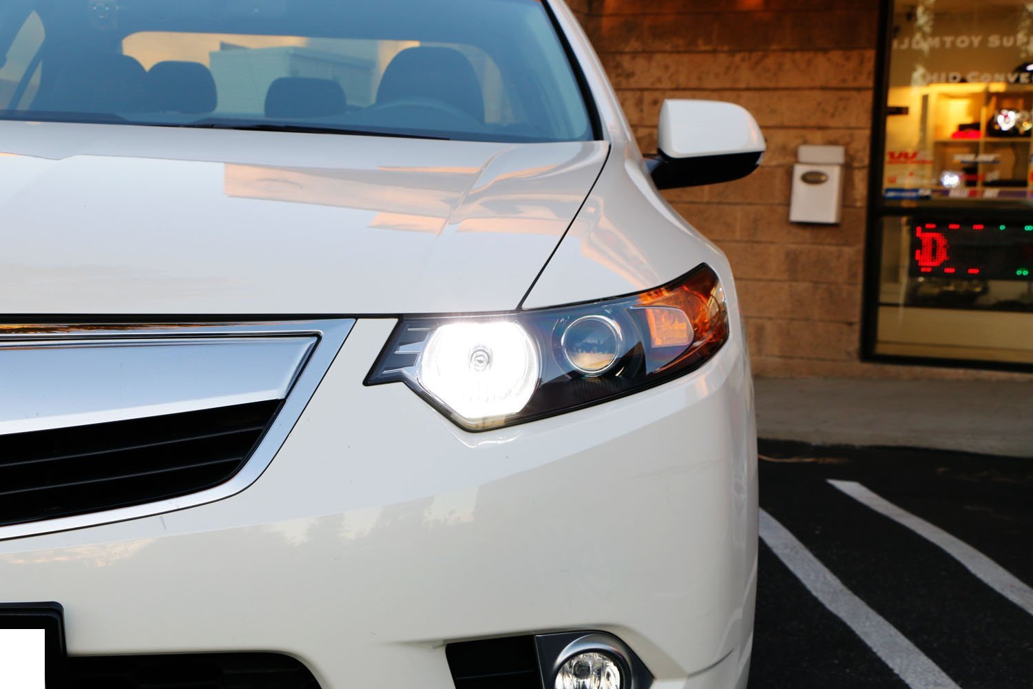 15 SMD LED High Beam Daytime Running Light Kit for Acura ILX TSX MDX TL RL & Honda Vehicles - Upgrade Your Car's Visibility and Style for Day & Night Driving