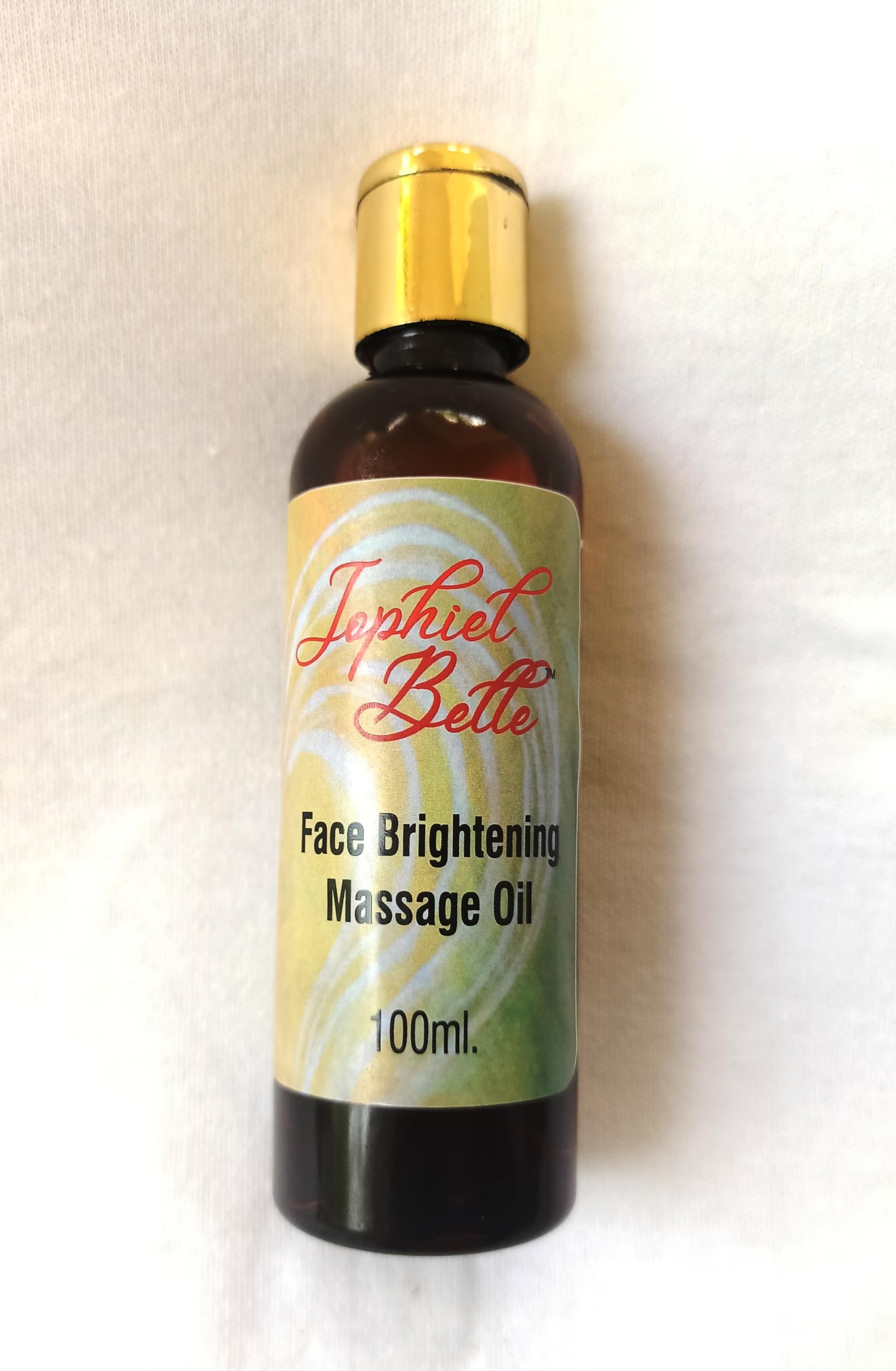 Jophiel Belle Face Brightening Massage Oil for Women – Radiance-Enhancing Formula with Natural Ingredients – 100ml – Perfect for Nighttime Skincare Routine & Spa Facial Treatments