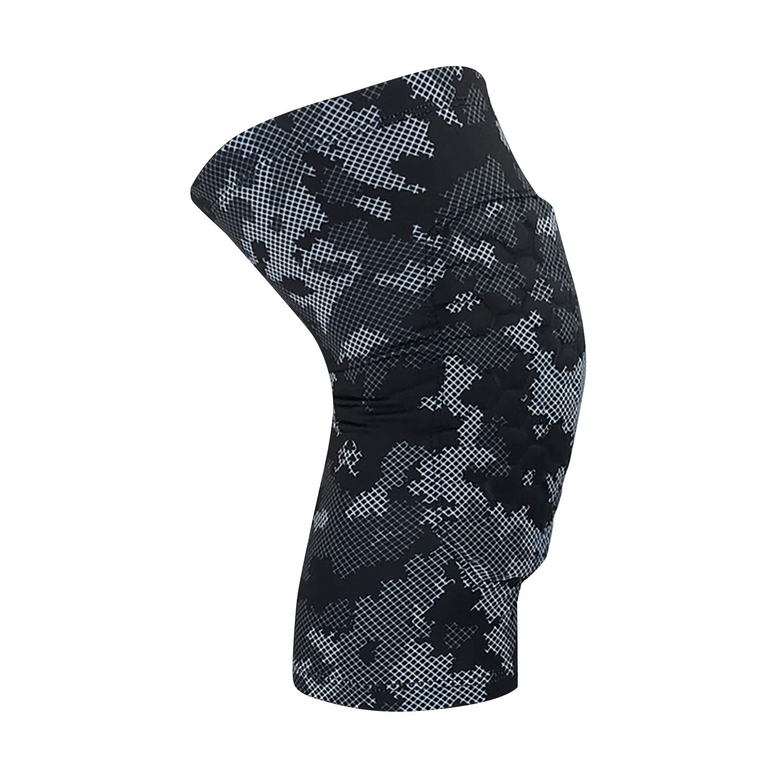 Knee Padded Compression Leg Sleeve - Thigh Guard Support Brace for Football, Basketball, Volleyball & Softball - Sports Protective Gear for Men & Women - Ideal for Running, Workouts & High-Impact Sports
