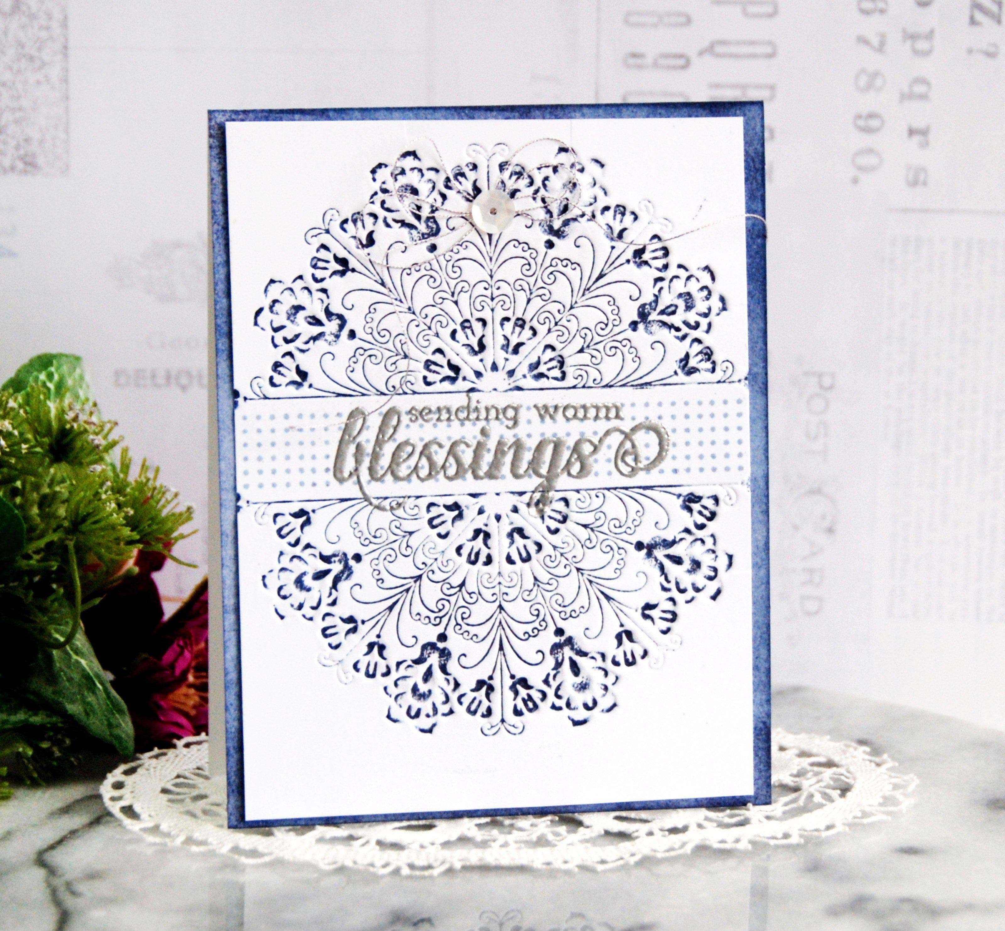 3D Embossing Folder for Card Making - Decorative Paper Craft Tool for Scrapbooking, DIY Greeting Cards, and Invitations - Perfect for Wedding, Birthday, and Holiday Projects
