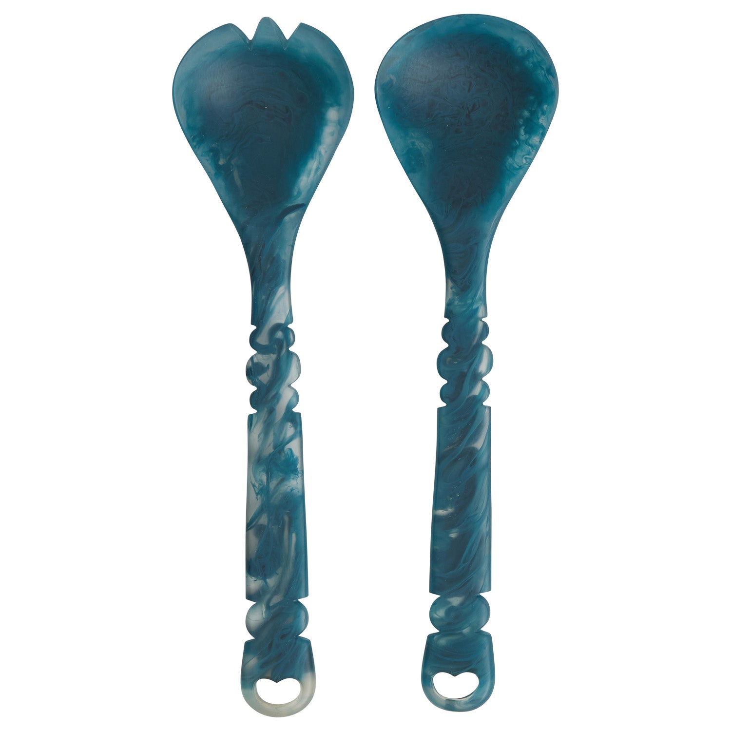 Wilkie Salad Servers Set - Premium Stainless Steel Salad Tongs & Spoon - Ideal for Serving Salads, Pasta, Fruit & More - Perfect for Dinner Parties, BBQs & Everyday Use