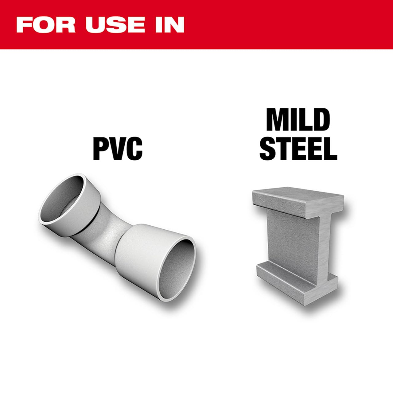 Milwaukee 48-89-9201 Step Drill Bit Set - High Speed Steel Multi-Size Hole Cutter for Metal, Wood & Plastic - Perfect for HVAC, Electrical & Plumbing Projects