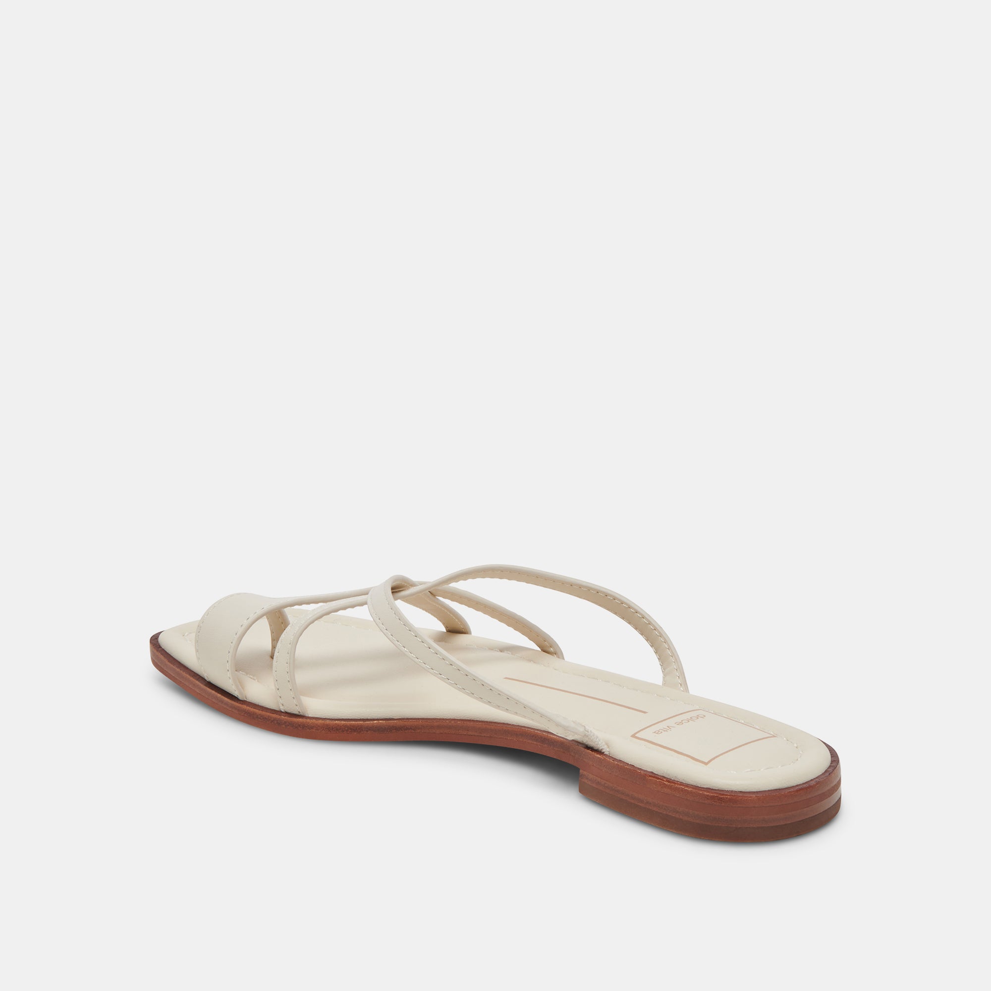 Indigo Sandals for Women - Ivory Leather Comfortable Summer Sandals - Perfect for Beach, Vacation & Casual Wear