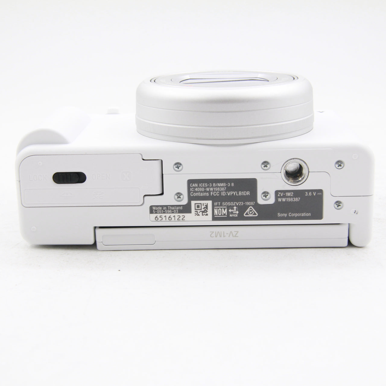 Open Box Sony ZV-1 II Digital Camera (White) - Vlogging, Travel & Content Creation - Like New Condition