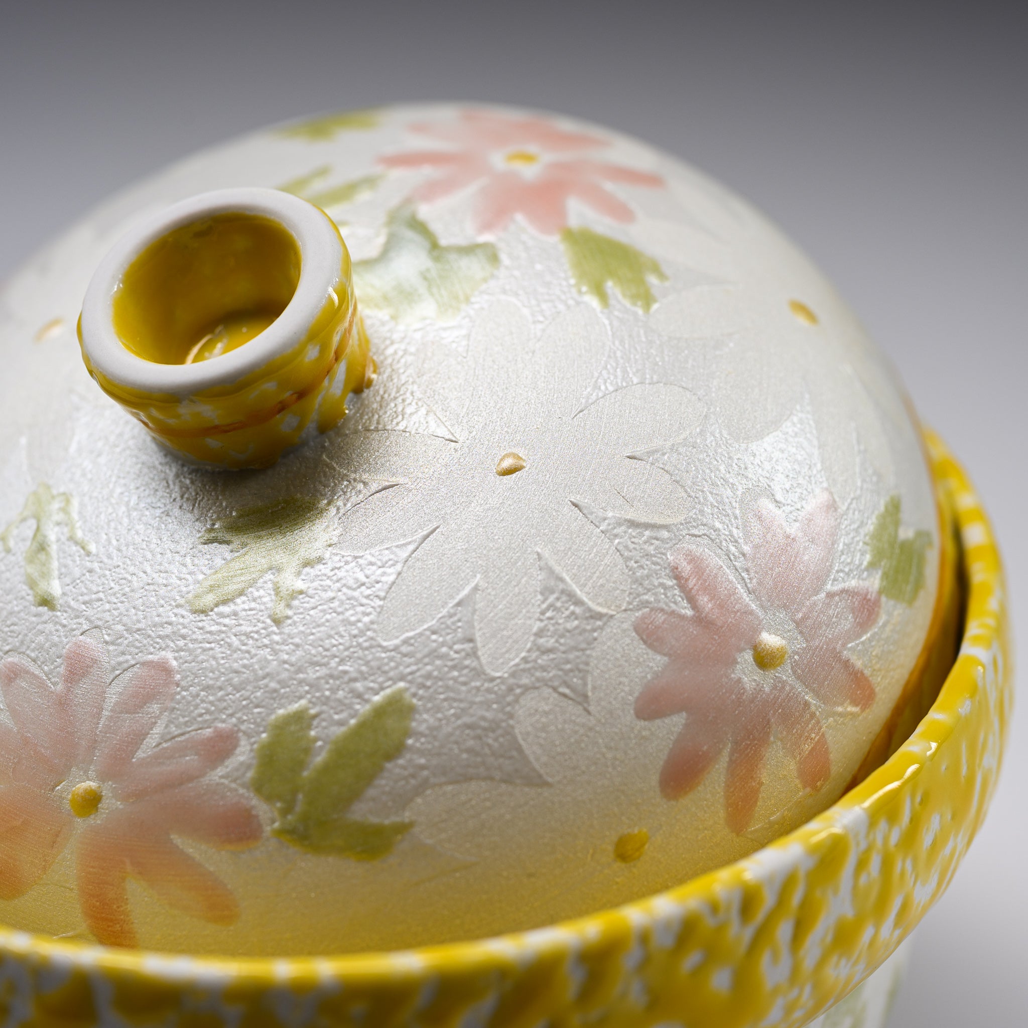 Bell-Shaped Chawanmushi Bowl - Traditional Japanese Steamed Egg Custard Dishware - Yellow Ceramic Tea Cup for Japanese Cuisine & Home Dining - Perfect for Chawanmushi, Desserts & Asian Tea Ceremonies