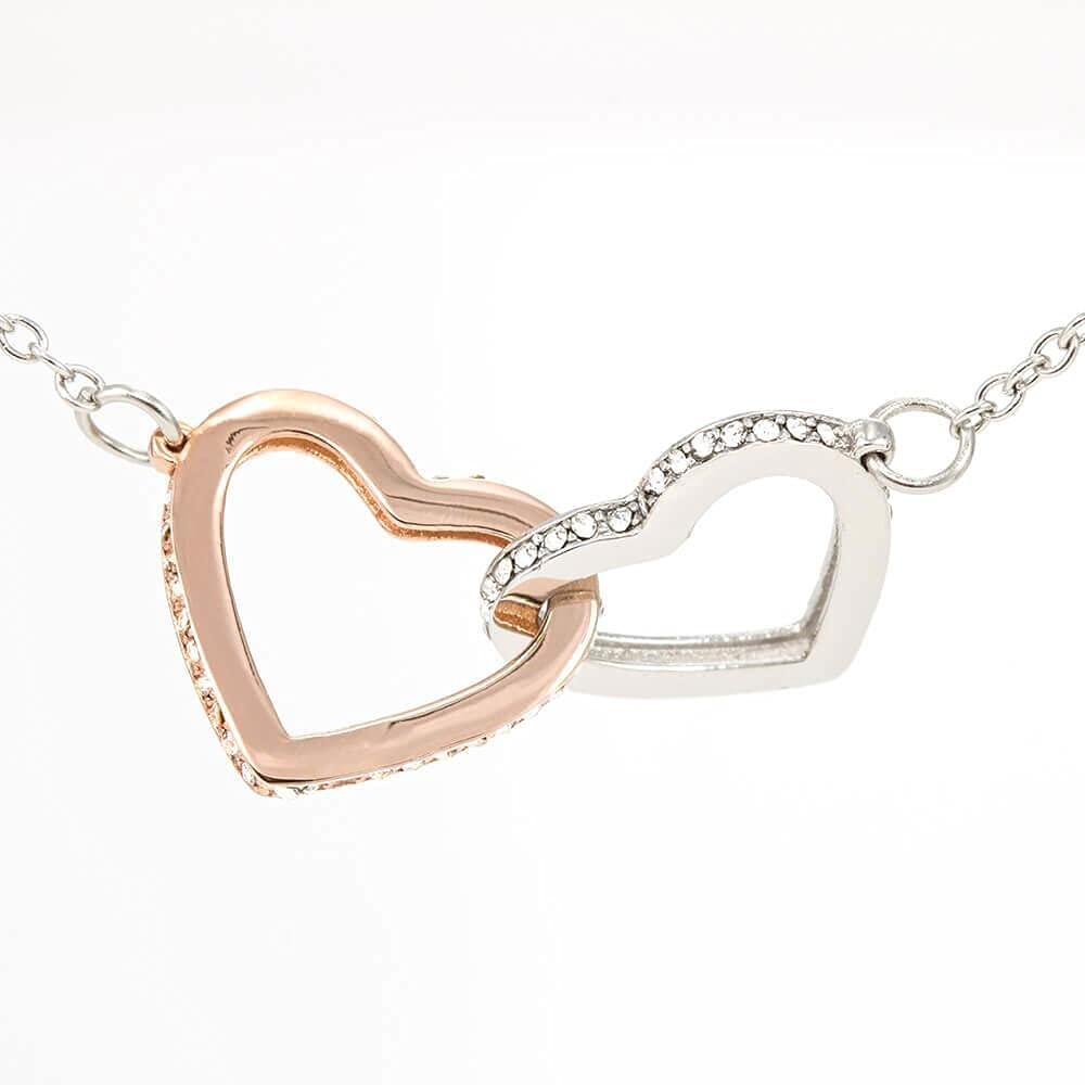 Personalized Heart Necklace - Handmade Jewelry Gift for Best Friend & Coworker | Work Bestie, Leaving Gift