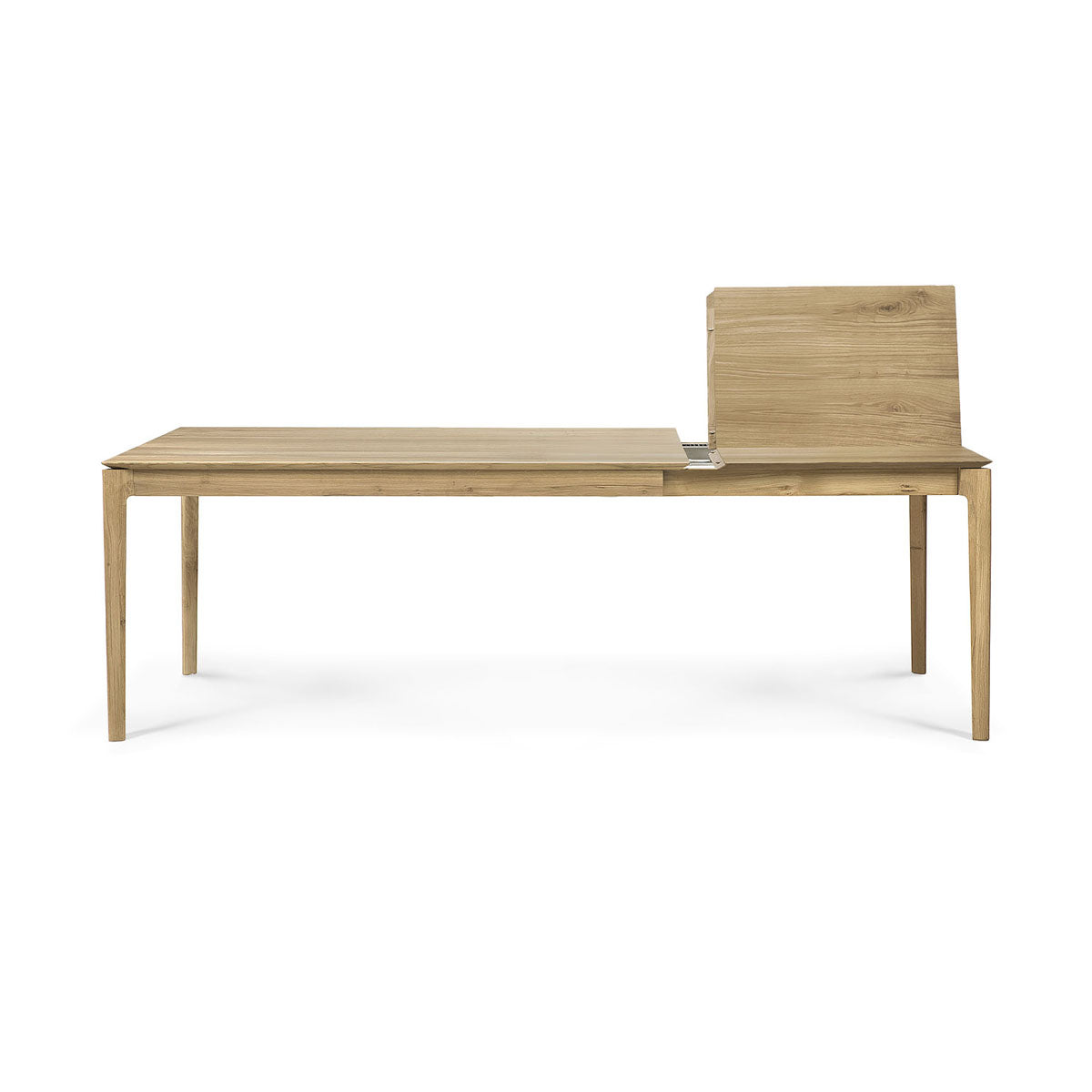 Extendable Oak Dining Table 160-240cm - Expandable Wooden Table for Small Spaces | Perfect for Family Dinners, Entertaining Guests & Home Office Use