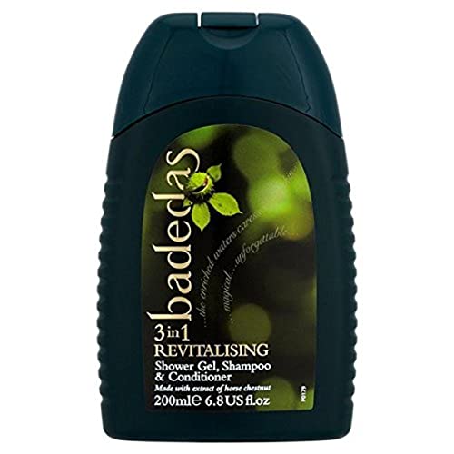 Badedas Women's Shower Gel & Shampoo with Horse Chestnut Extract - 6.8 oz Moisturizing Body Wash & Hair Conditioner for Soft Skin & Silky Hair - Perfect for Daily Shower & Spa Relaxation